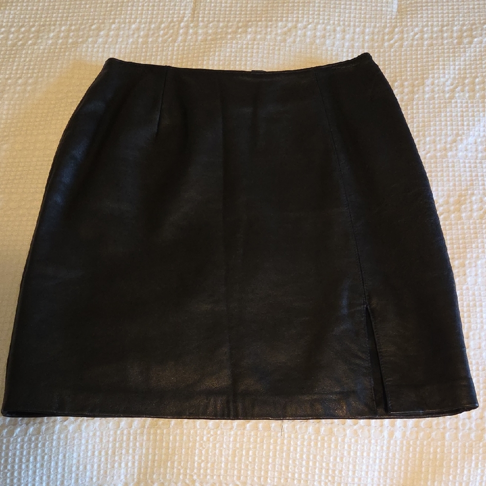Alfani Leather Pencil Skirt